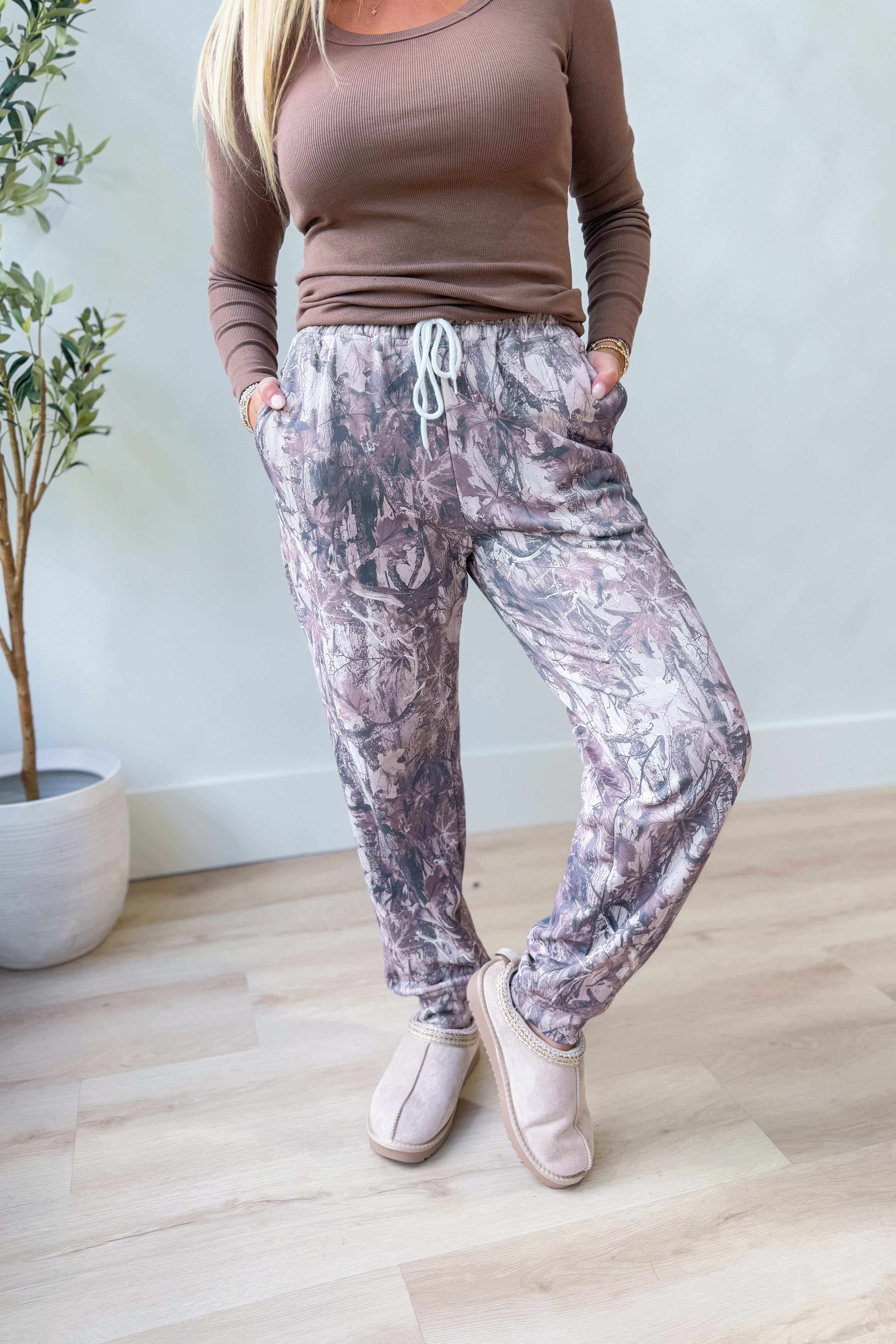 Camo Signature Fleece Jogger - Be You Boutique
