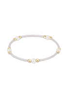 Enewton Silky White Hope Pearl Bracelet featuring smooth white pearls on a delicate jewelry strand.