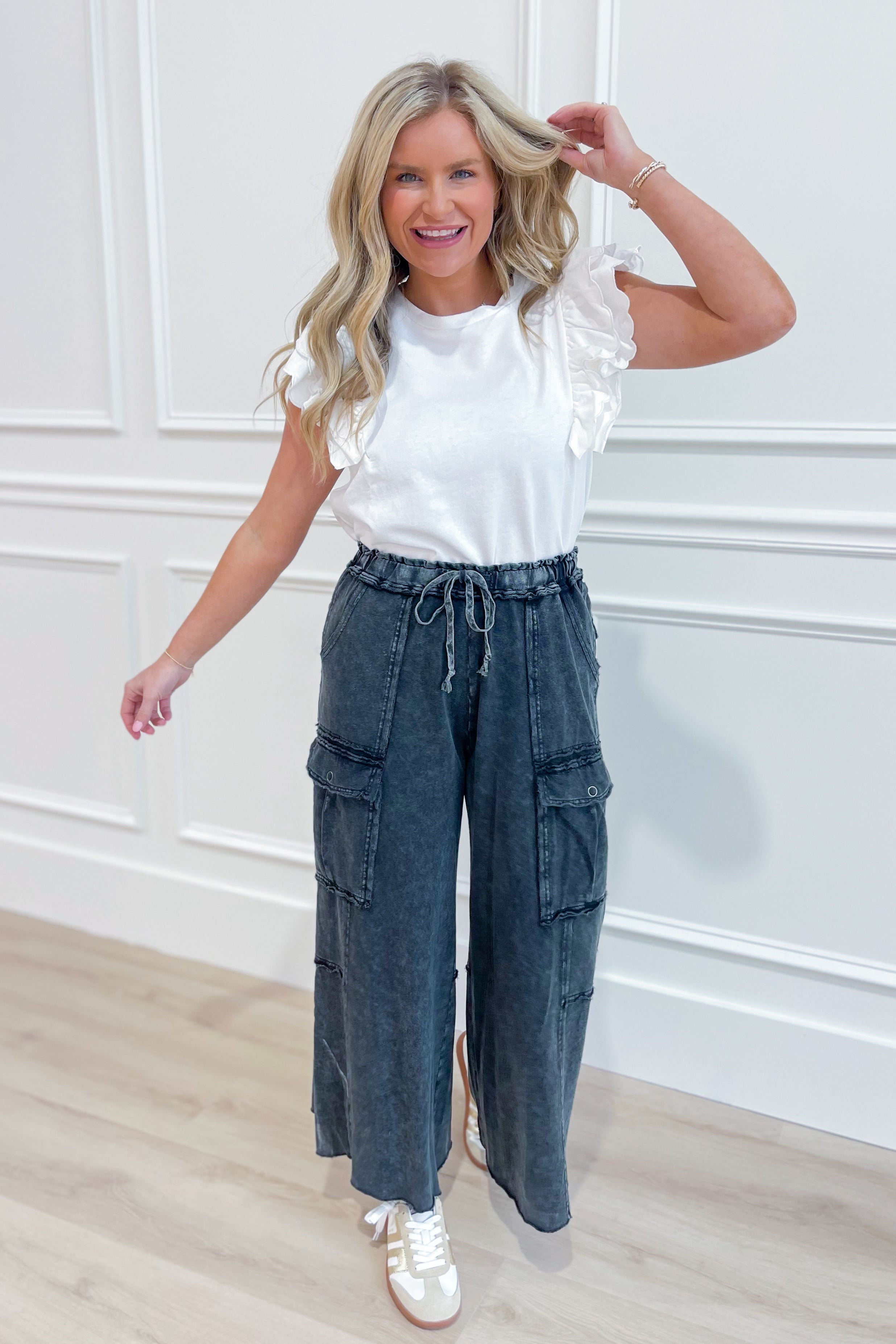 zip up cargo pants melt the lady - メルカリ