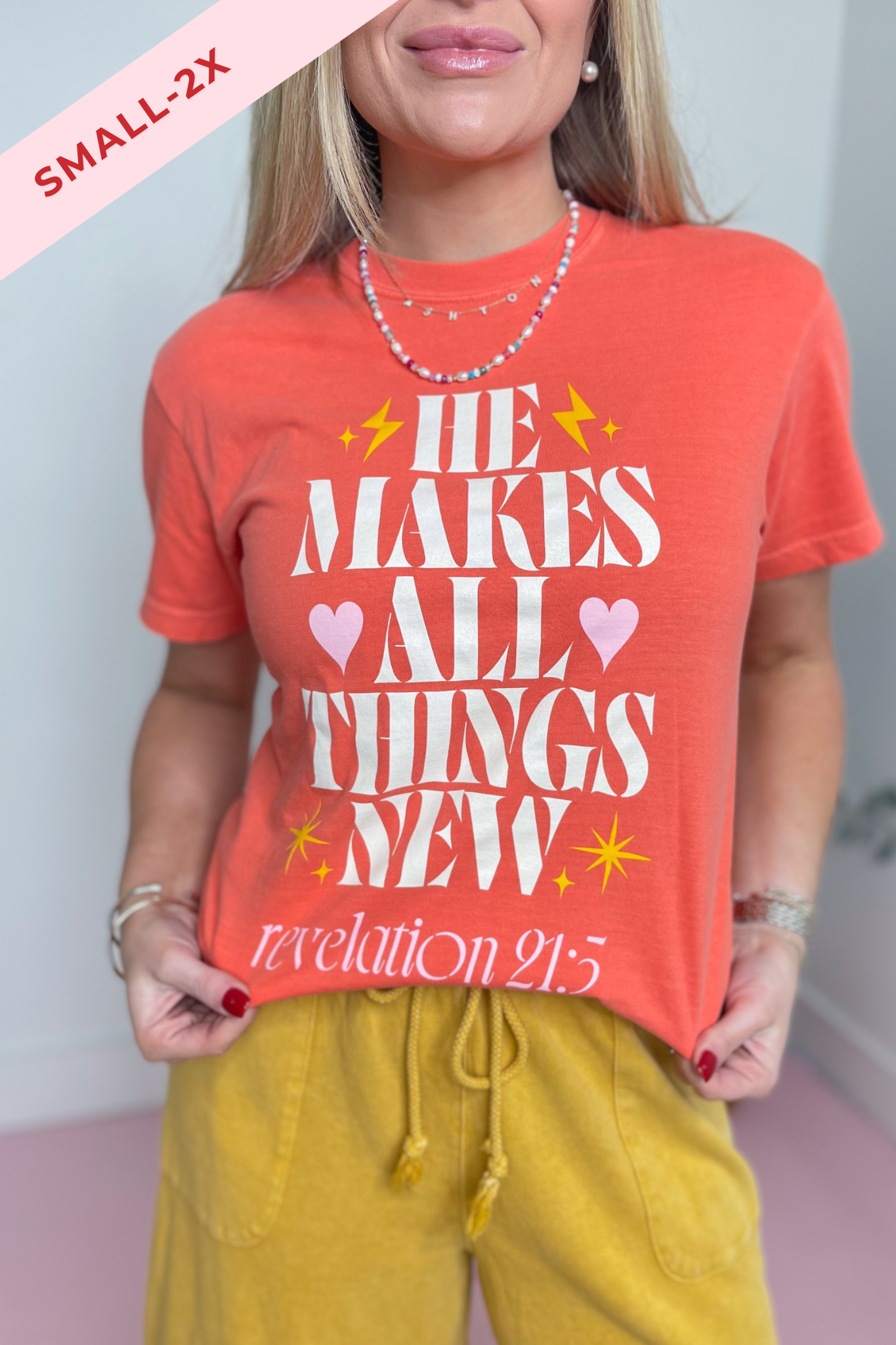 He Makes All Things New Graphic T-Shirt - Be You Boutique