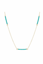 Enewton Simplicity Sea Glass Hope Bliss Gold Necklace with delicate chain and sea glass pendant for elegant jewelry styling
