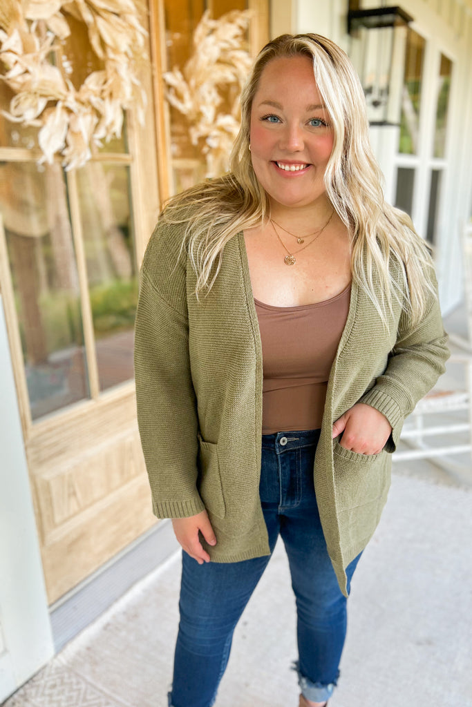 Lorenzo Soft Open Front Cardigan Sweater - Be You Boutique