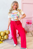 Bella Cotton Barrel Pant - Be You Boutique