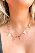 Treasure Jewels Mama Charm Gold Necklace - Be You Boutique