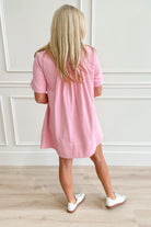 Poppy Terry Knit Pleated Dress - Be You Boutique