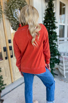 Isabella Long Sleeve Half Zip Pullover - Be You Boutique