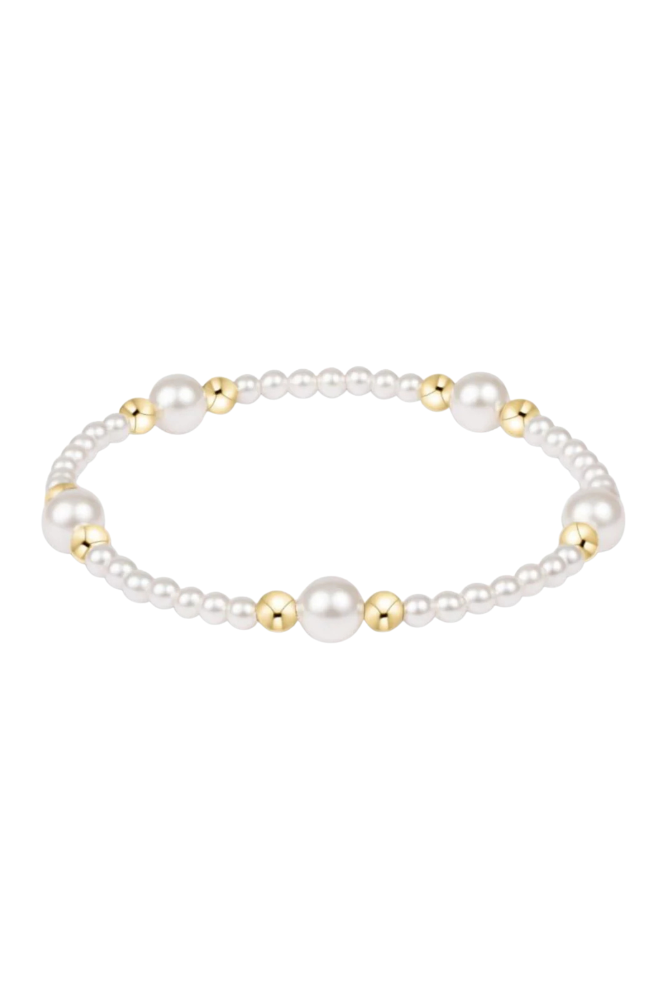 Enewton 6mm Purpose Pearl Gold Bracelet - Be You Boutique