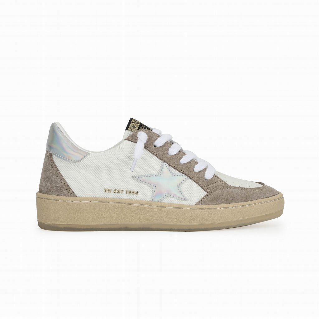 Vintage Havana Denisse Iridescent Taupe Silver Star Sneakers - Be You Boutique