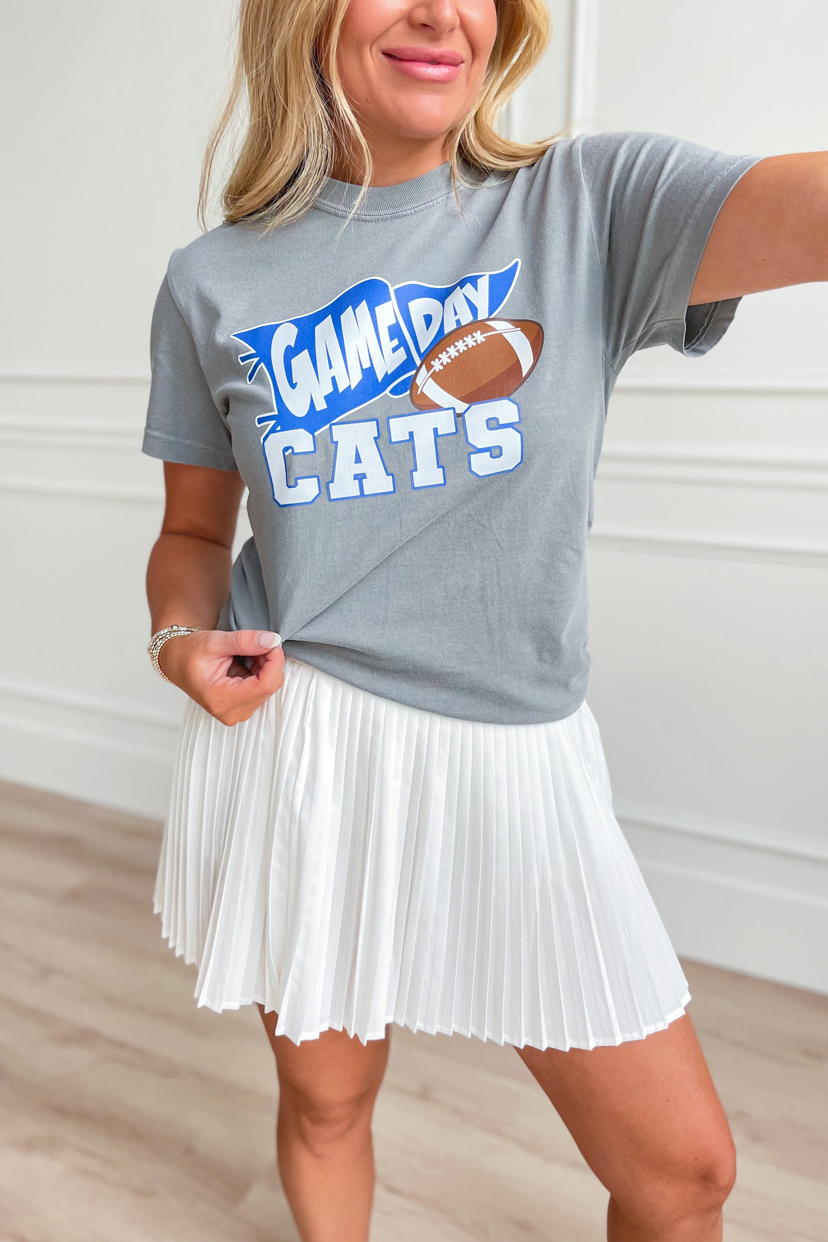 Sylvia Pleated Athletic Skirt *FINAL SALE* - Be You Boutique