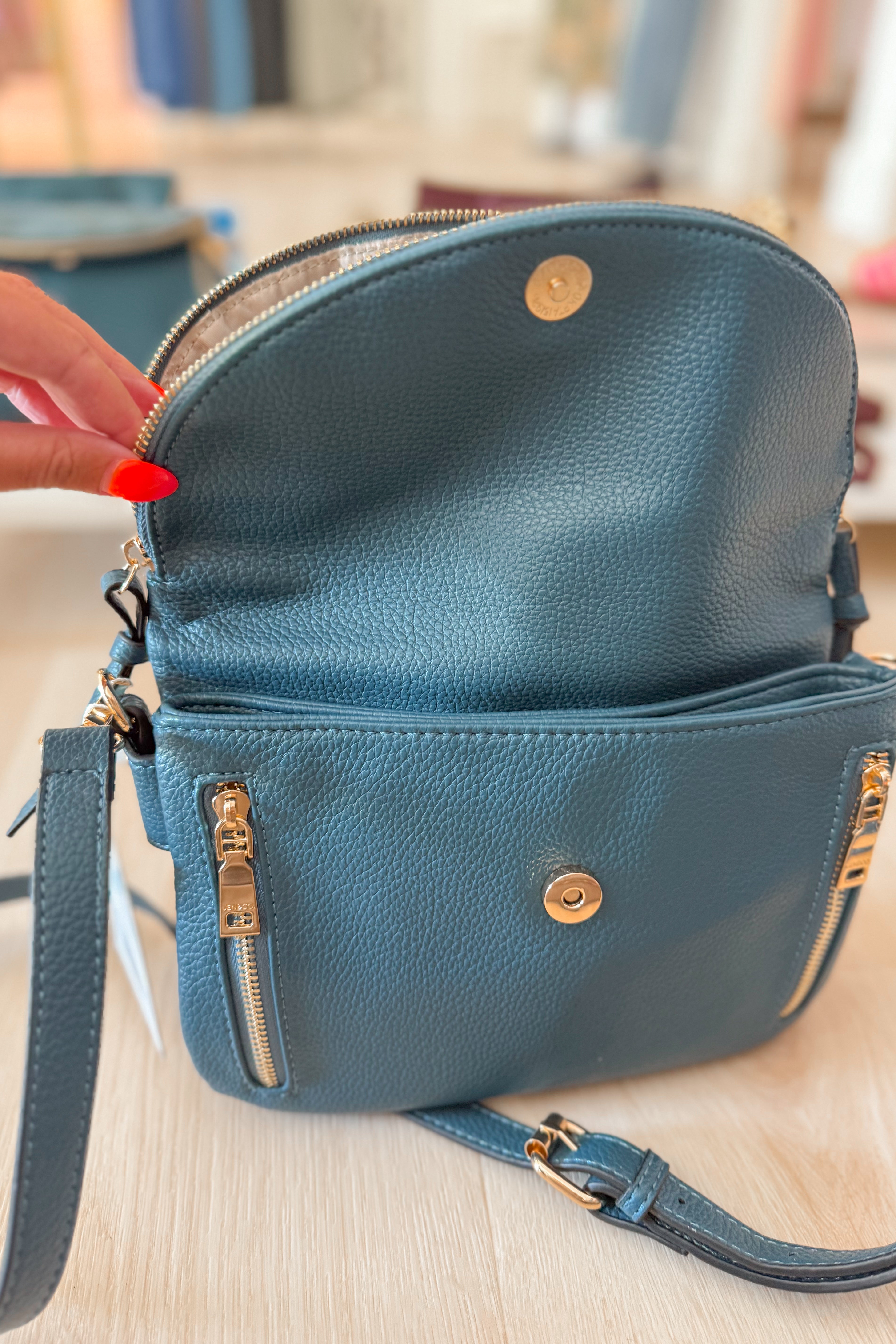 Winston Front Zipper Tassel Crossbody Purse - Be You Boutique