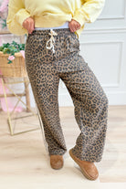 Serena Leopard Straight Leg Pant - Be You Boutique