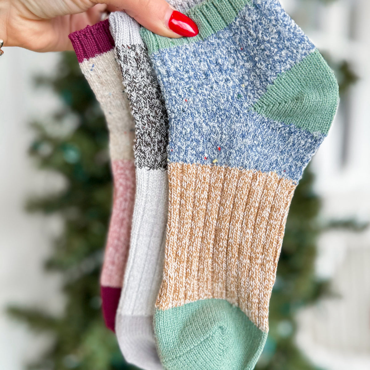 Earl Colorblock Crew Sock *FINAL SALE* – Be You Boutique