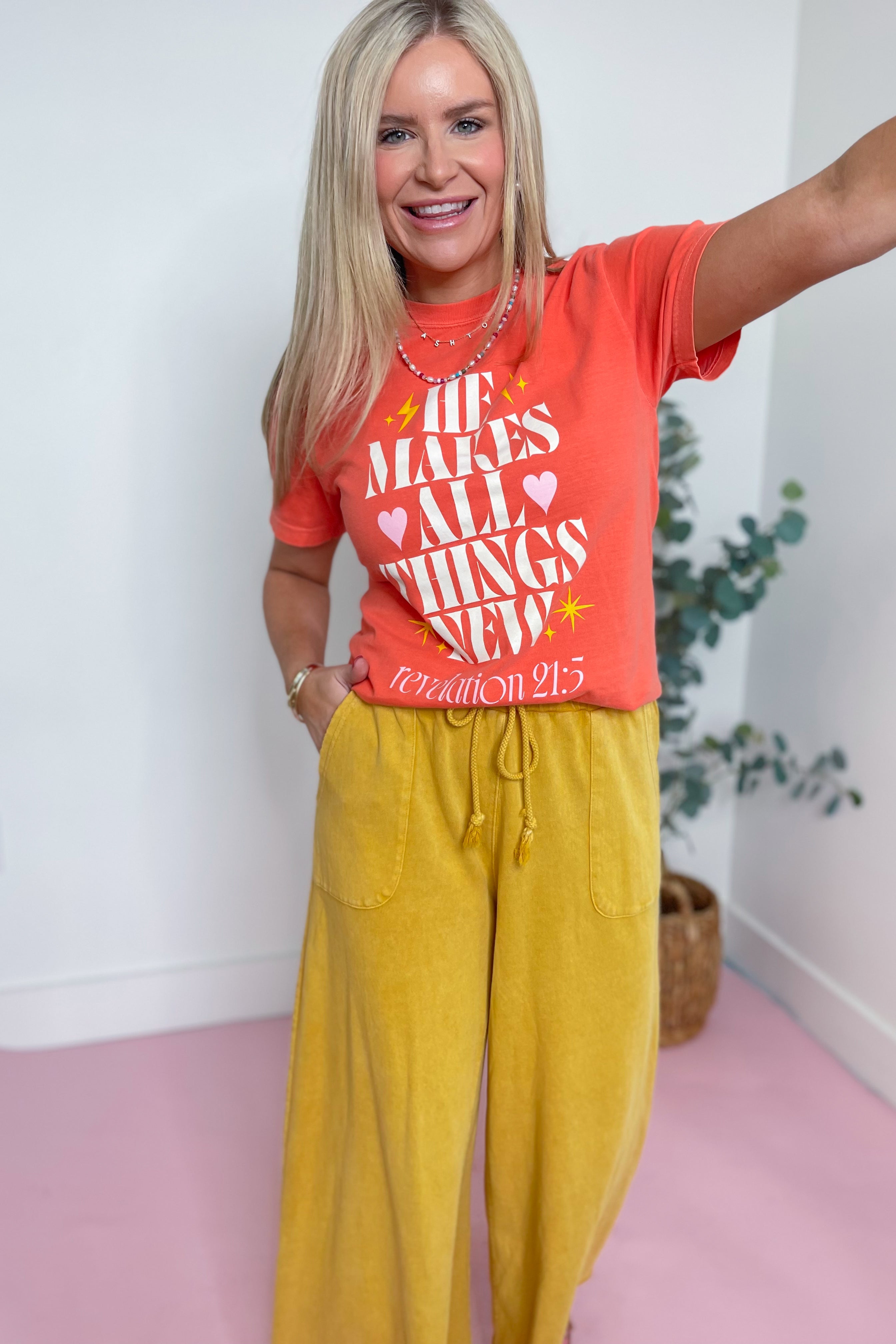 He Makes All Things New Graphic T-Shirt - Be You Boutique