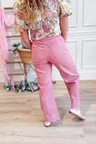 Cody Scallop Eyelet Trim Pant - Be You Boutique