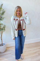 Cozy Season Split Sweatshirt Top - Be You Boutique