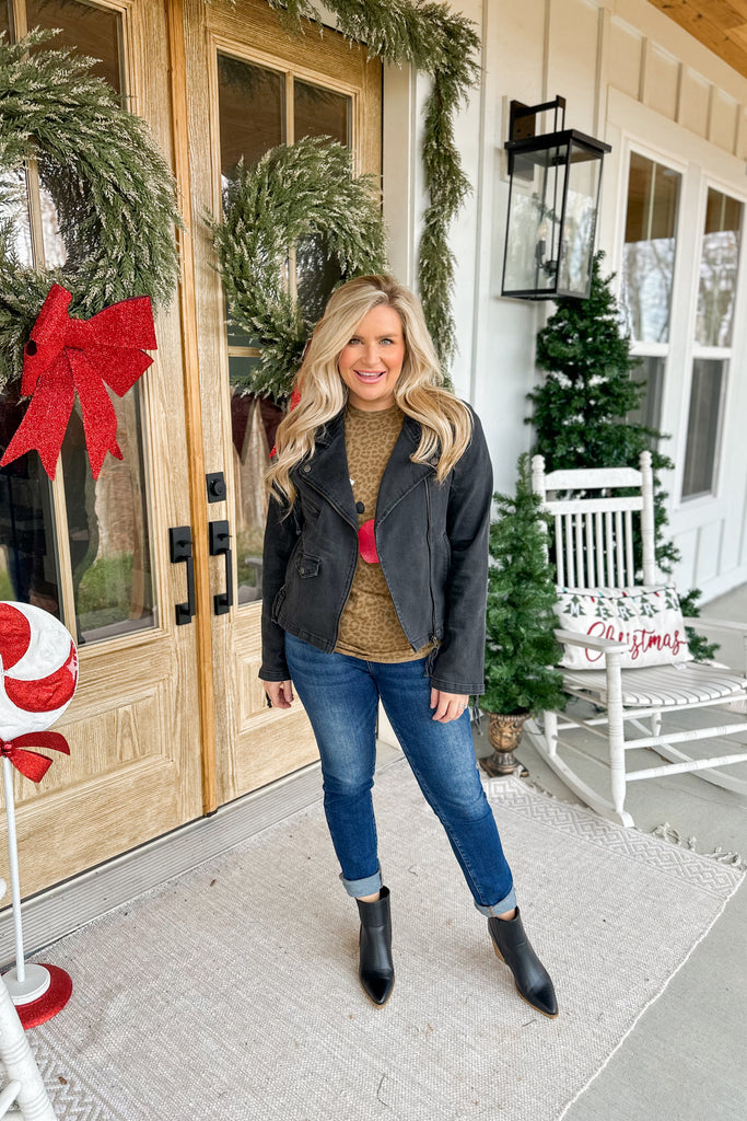 Risen Augusta Moto Jacket - Be You Boutique