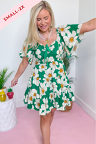 Ella Daisy Print Dress - Be You Boutique