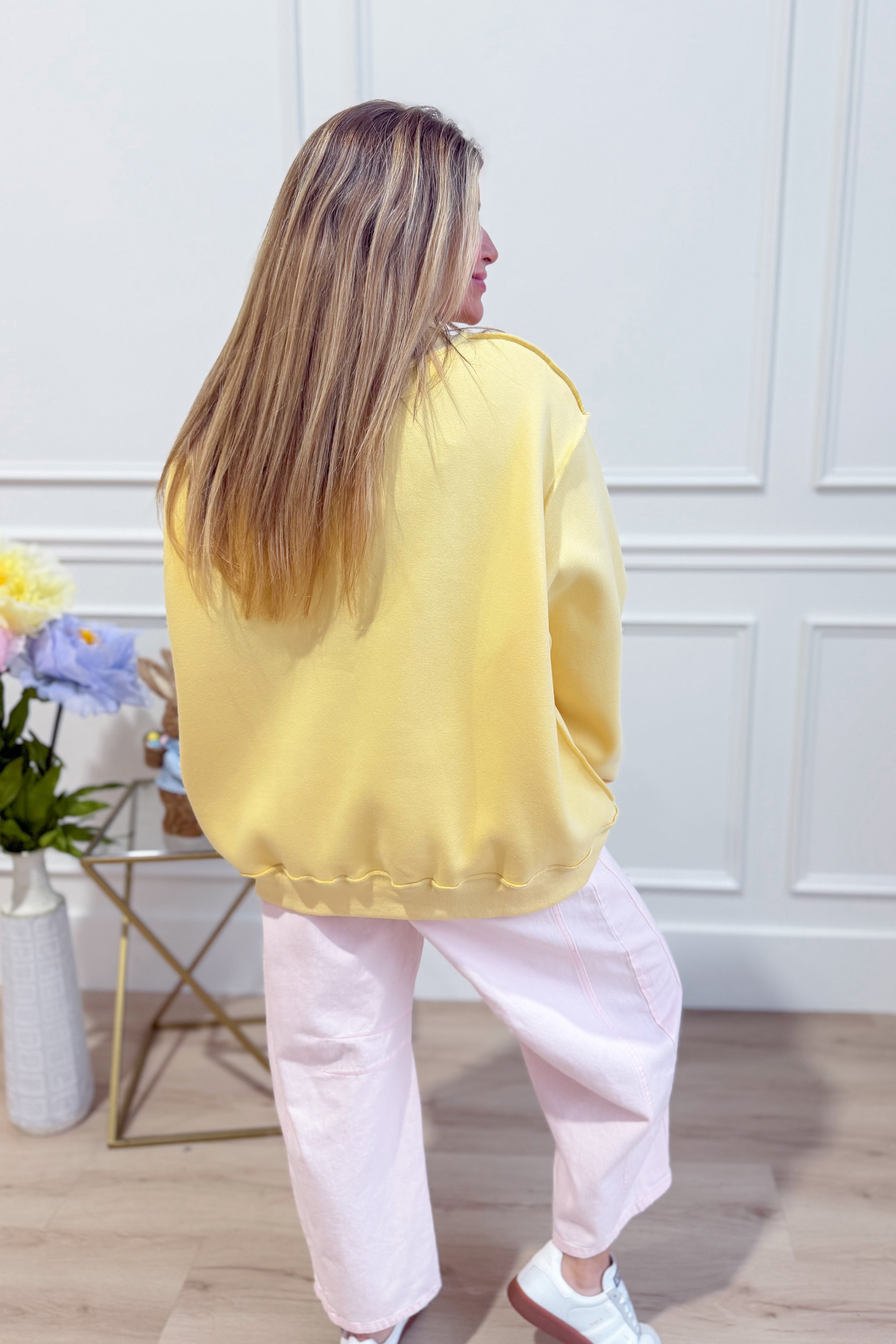 Mother Mock Neck Embroidered Sweatshirt - Be You Boutique