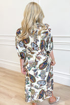Logan Harvest Floral Midi Dress (XL-2X coming soon) - Be You Boutique