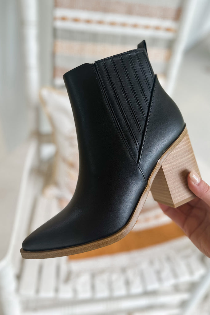 Duvets Pointed Toe Ankle Boot Booties - Be You Boutique