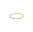 Enewton 1.5mm beaded gold ring from the 222 jewelry collection, featuring a delicate beaded design in shiny gold.