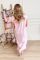 Cora Striped Knit Midi Dress - Be You Boutique