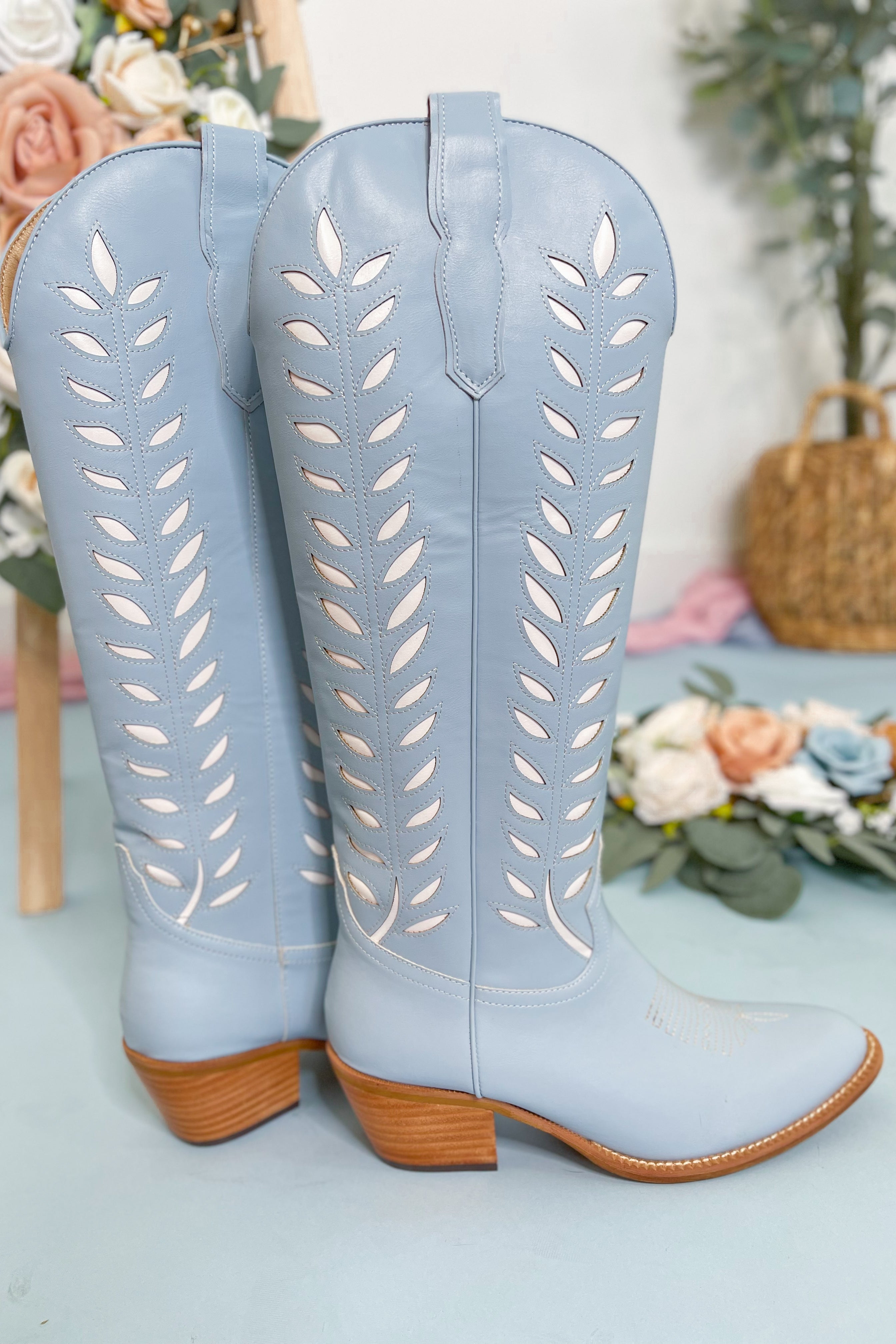 Lucia Western Boots - Be You Boutique