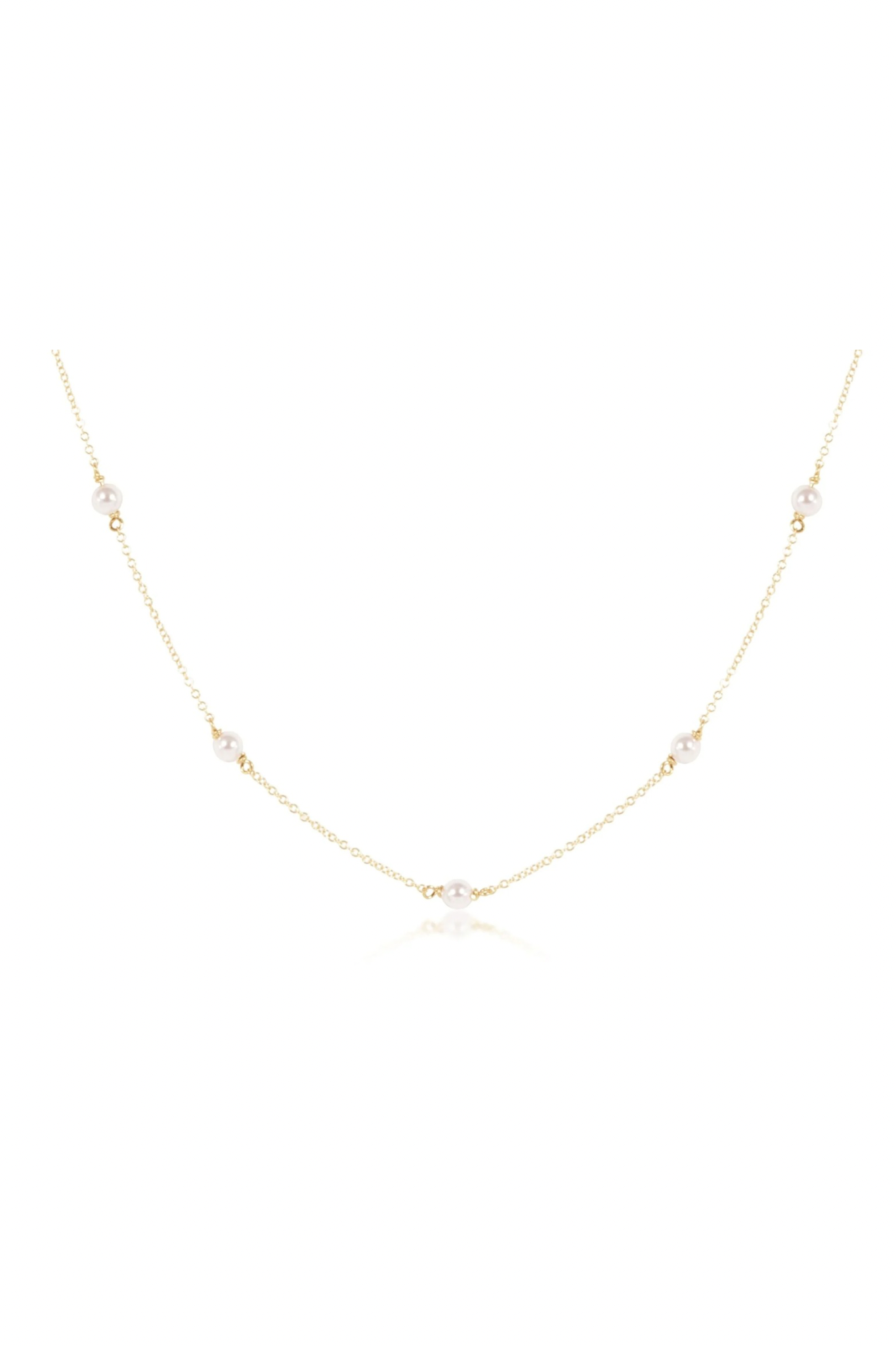 Enewton Simplicity Chain Pearl Necklace - Be You Boutique
