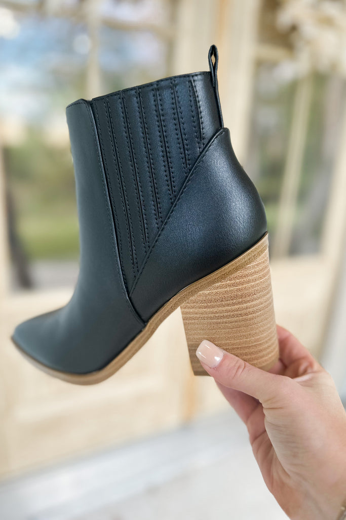 Duvets Pointed Toe Ankle Boot Booties - Be You Boutique