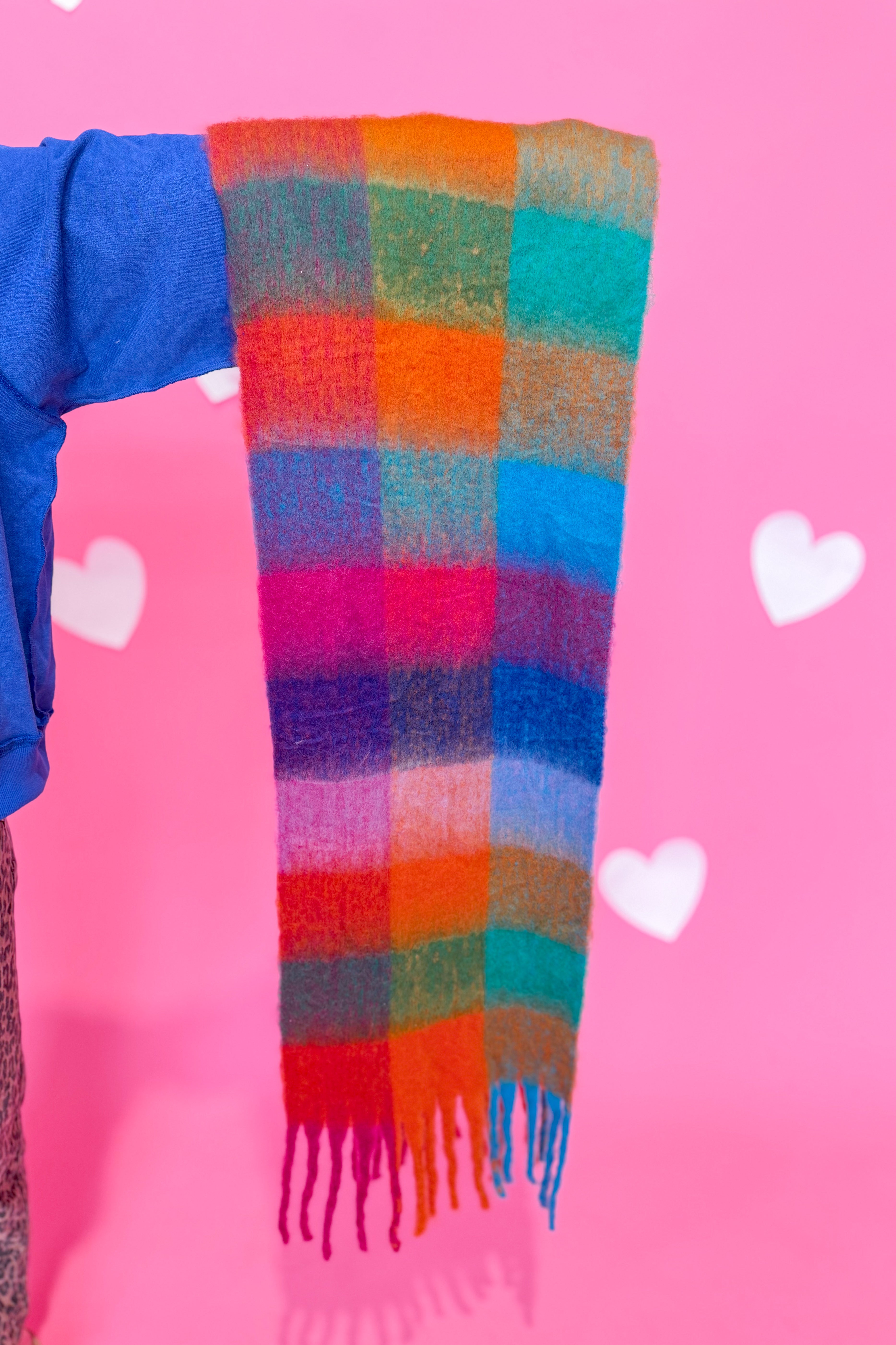 Cozy Plaid Oh So Soft Scarf - Be You Boutique