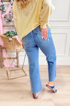 Vervet Ryan High Rise Slim Wide Jeans - Be You Boutique