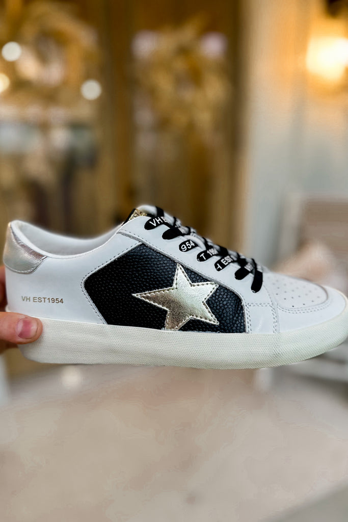 Vintage Havana Reflex 19 White Black Pebble Multi Glitter Star Sneakers - Be You Boutique