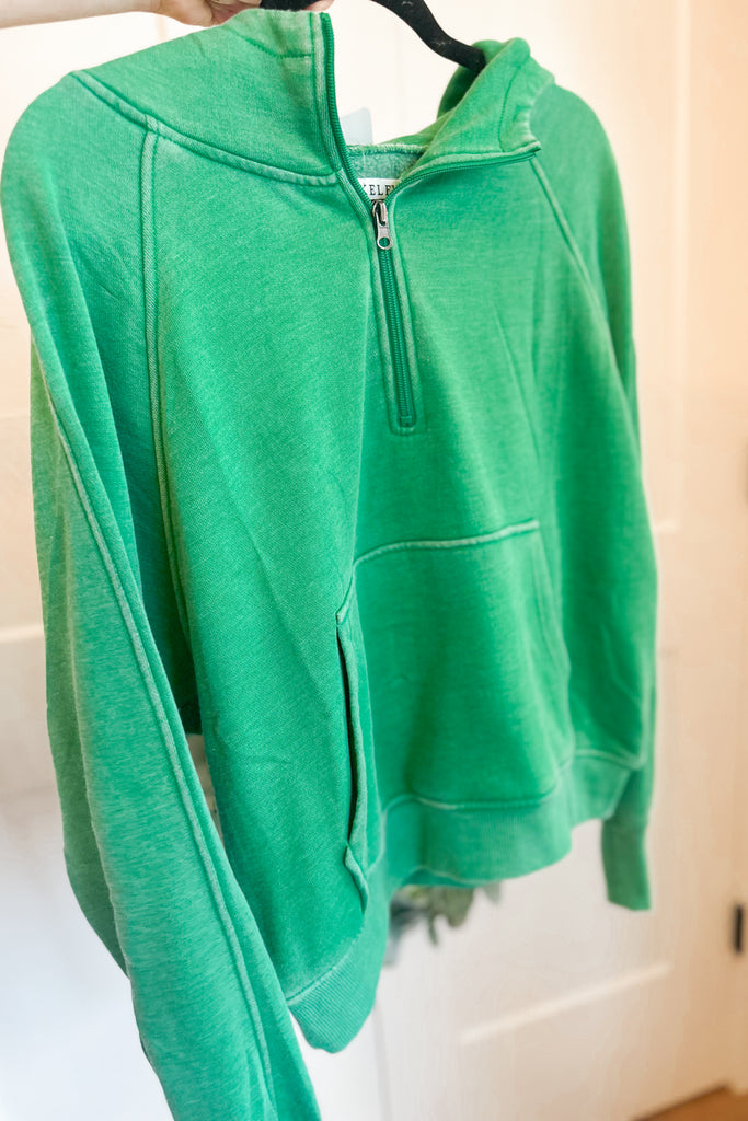 Easy Does It Mineral Washed Hoodie - Be You Boutique