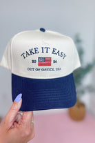 Take It Easy Vintage Trucker Hat by Kenz Kustomz - Be You Boutique