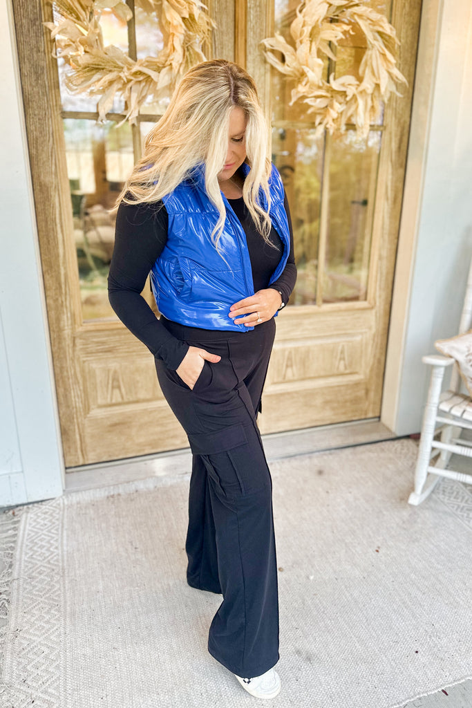 Alec Butter Soft Straight Leg Cargo Pant Bottoms - Be You Boutique