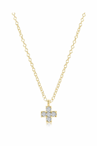 Pre-Order Enewton 14kt Gold Diamond Signature Cross Necklace - Be You Boutique