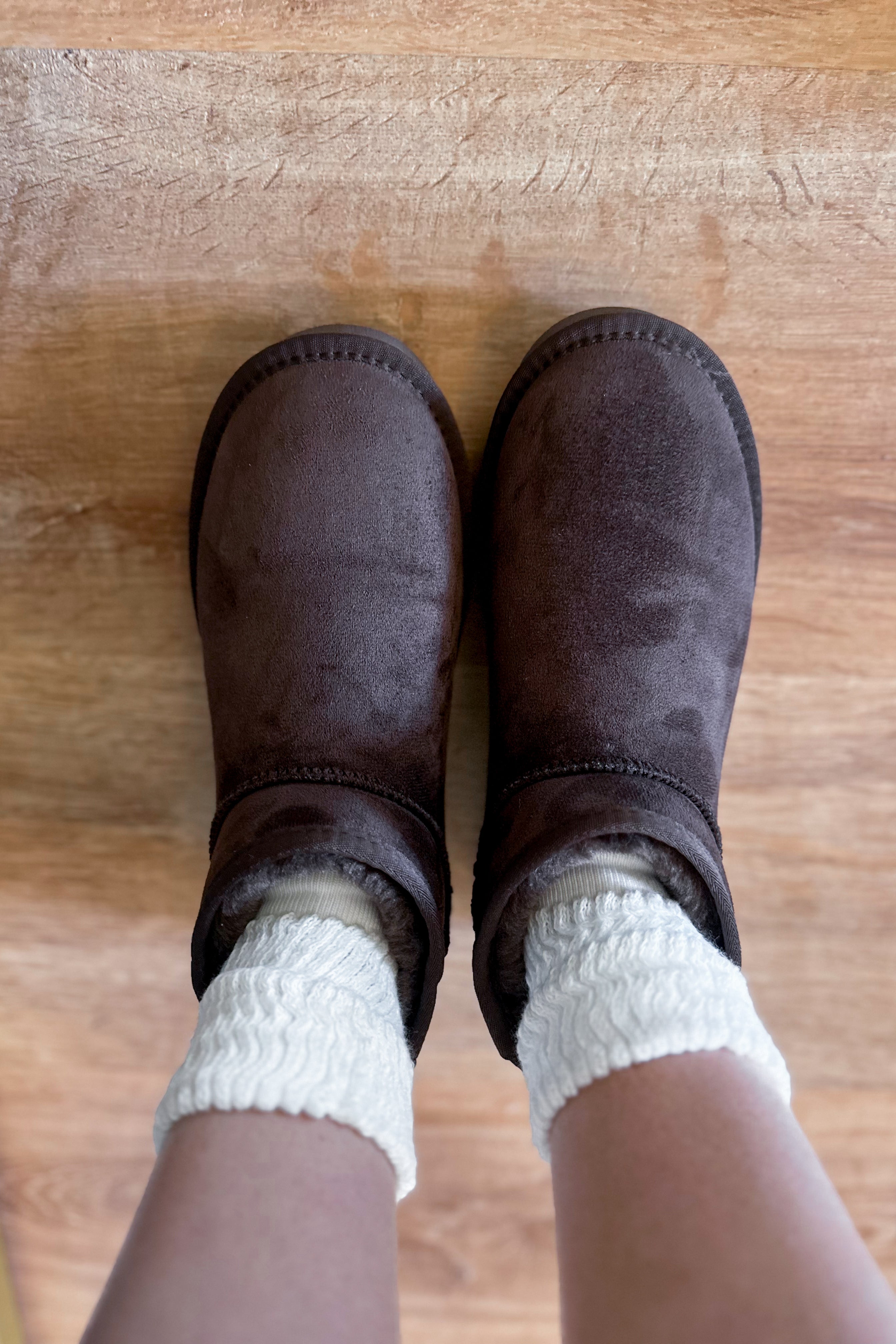 Soda Mutual Sherpa Lined Ankle Bootie - Be You Boutique