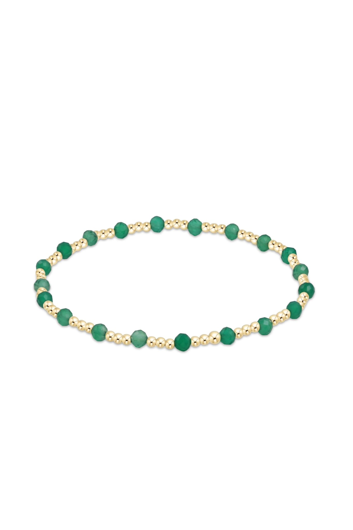 Enewton Green Onyx Gemstone 3mm Gold Sincerity - Be You Boutique