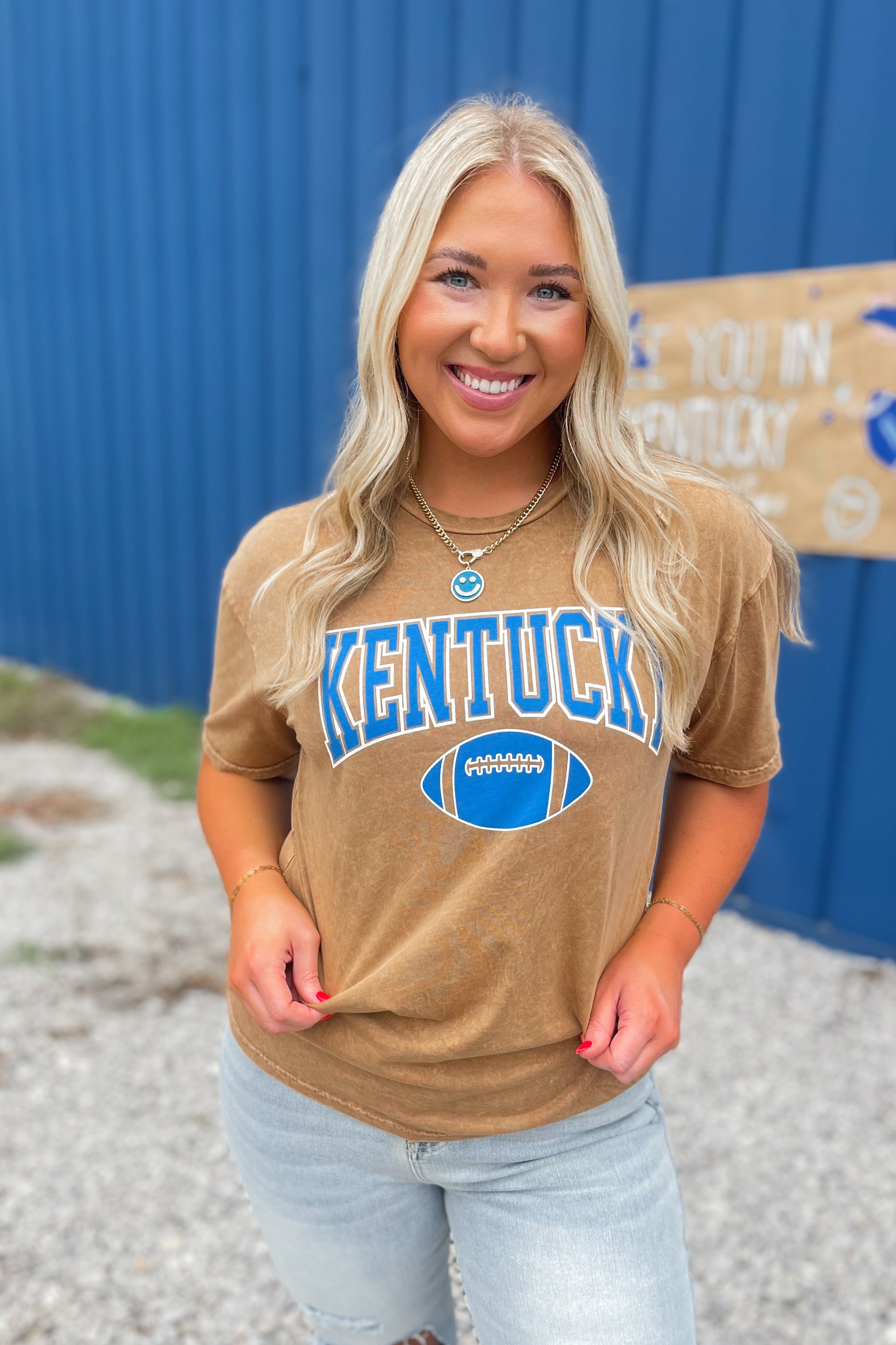 Treasure Jewels Blue Pave Enamel Crystal Necklace - Be You Boutique