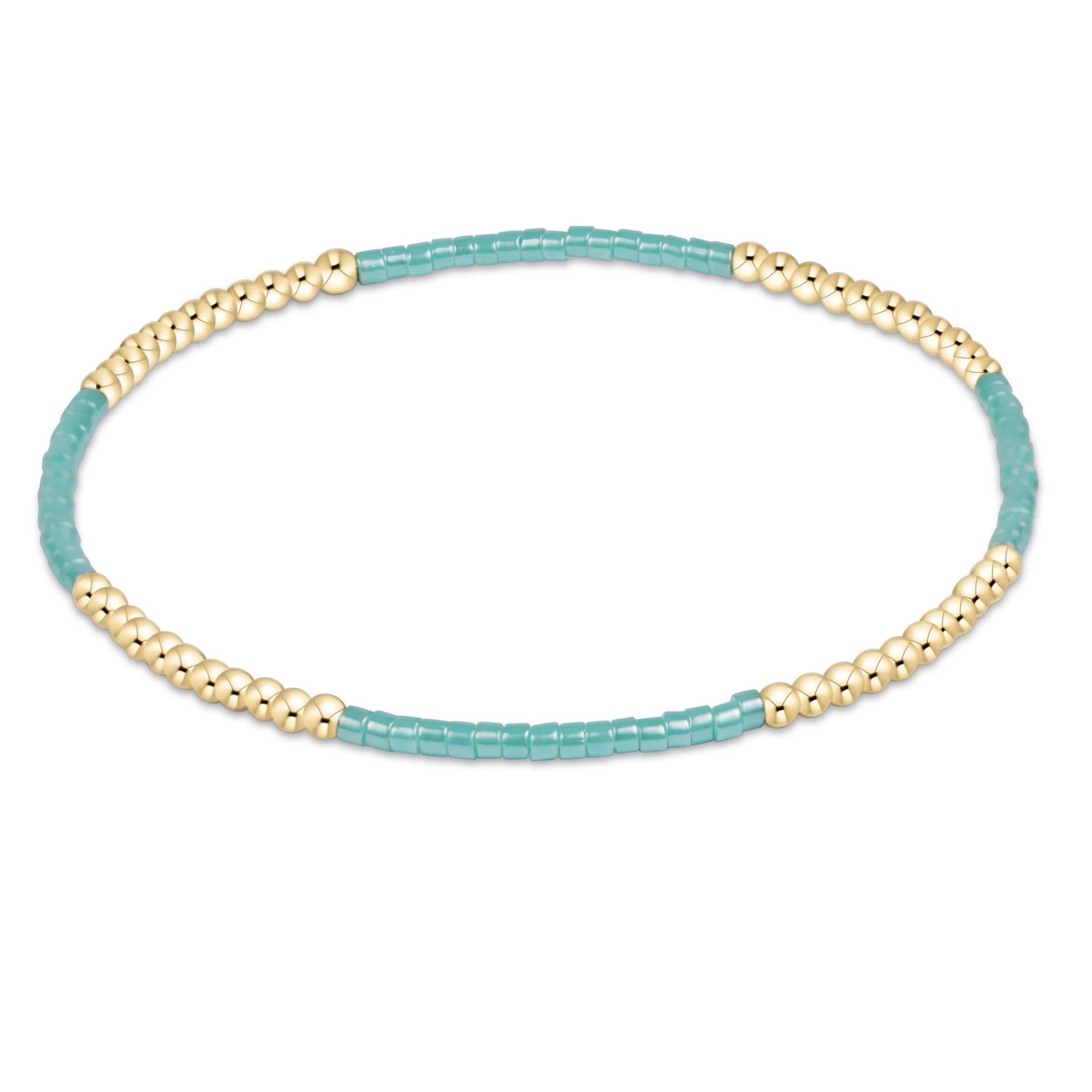 Enewton Hope Blissful bracelet with colorful beads and silver accents, showcasing a spring and summer-inspired jewelry design.