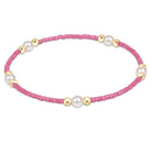 Enewton Bubblegum Hope Purpose Pearl Bracelet with pink beads and pearl accents, stylish jewelry accessory.