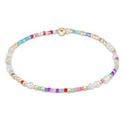 Enewton Spring Summer Hope Unwritten Bracelet with silver-tone chain and delicate charm, stylish jewelry accessory.