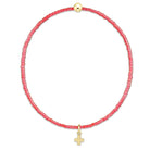 Enewton Sherbert Hope classic signature cross charm bracelet with colorful beads and silver accents, stylish jewelry accessory.