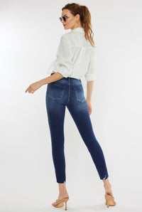 Kancan Evangeline High Rise Ankle Skinny Denim Jeans - Be You Boutique