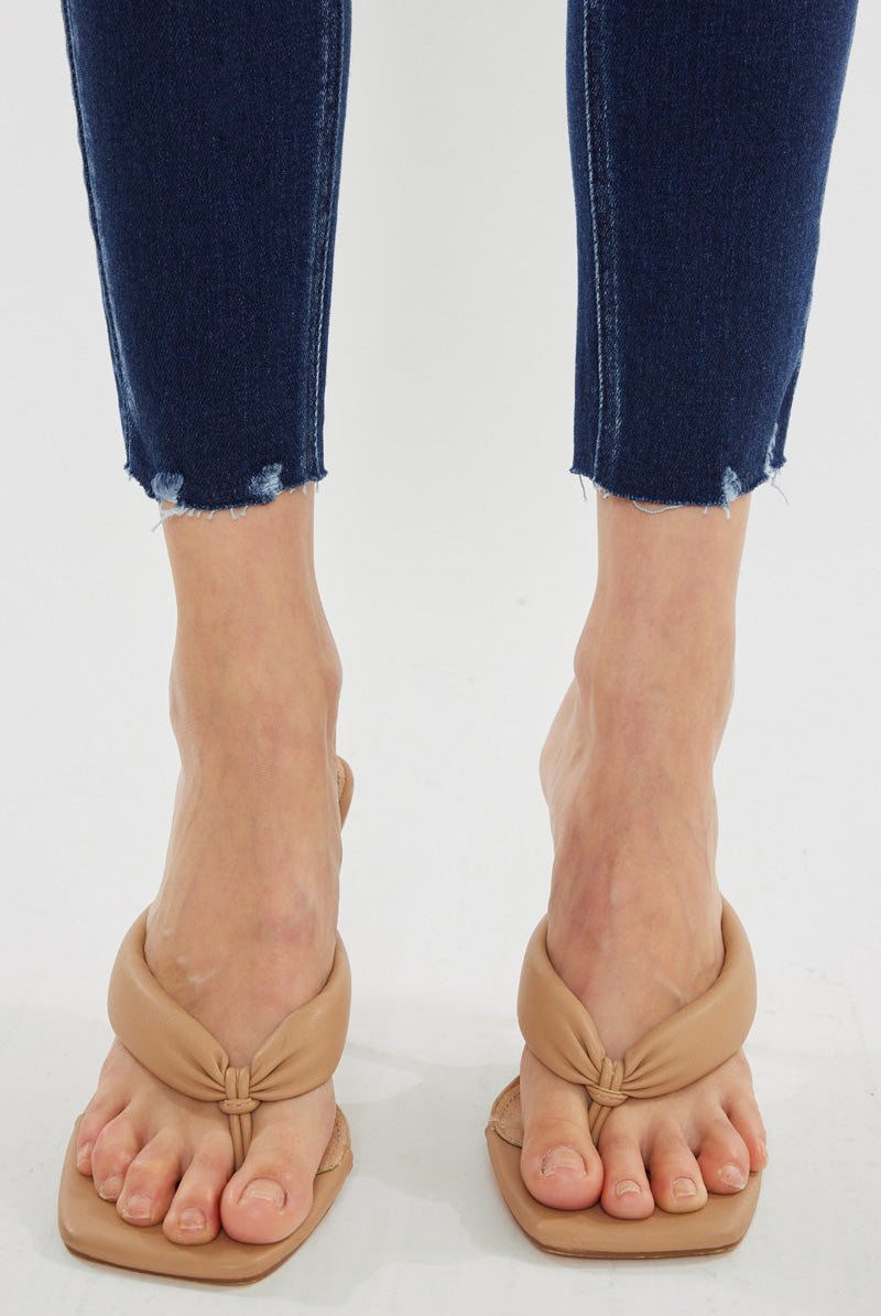 Kancan Evangeline High Rise Ankle Skinny Denim Jeans - Be You Boutique