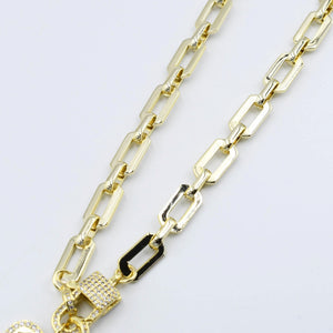 Treasure Jewels Margarita Heart Gold Charm Necklace - Be You Boutique