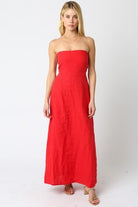 Laura Irise Strapless Maxi Dress - Be You Boutique