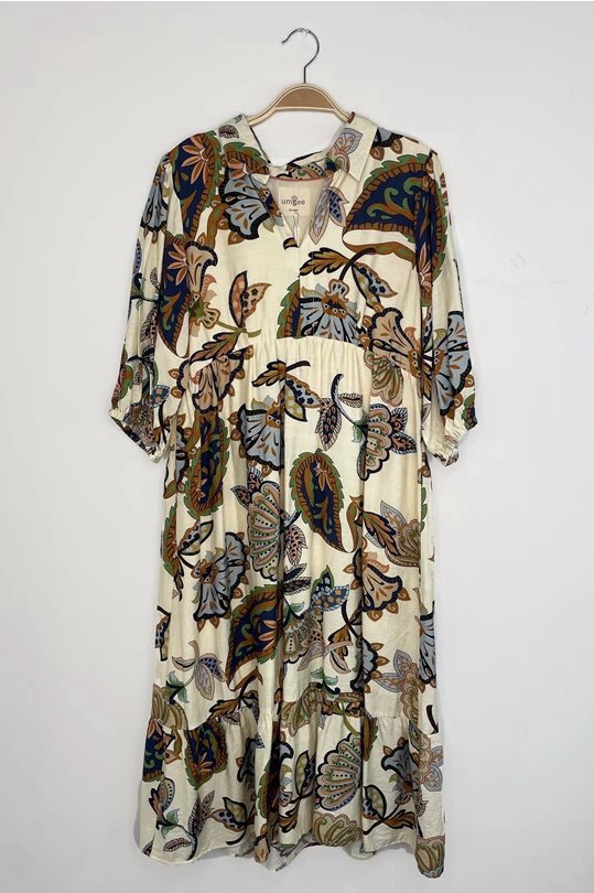 Logan Harvest Floral Midi Dress **WAITING ON PLUS - Be You Boutique