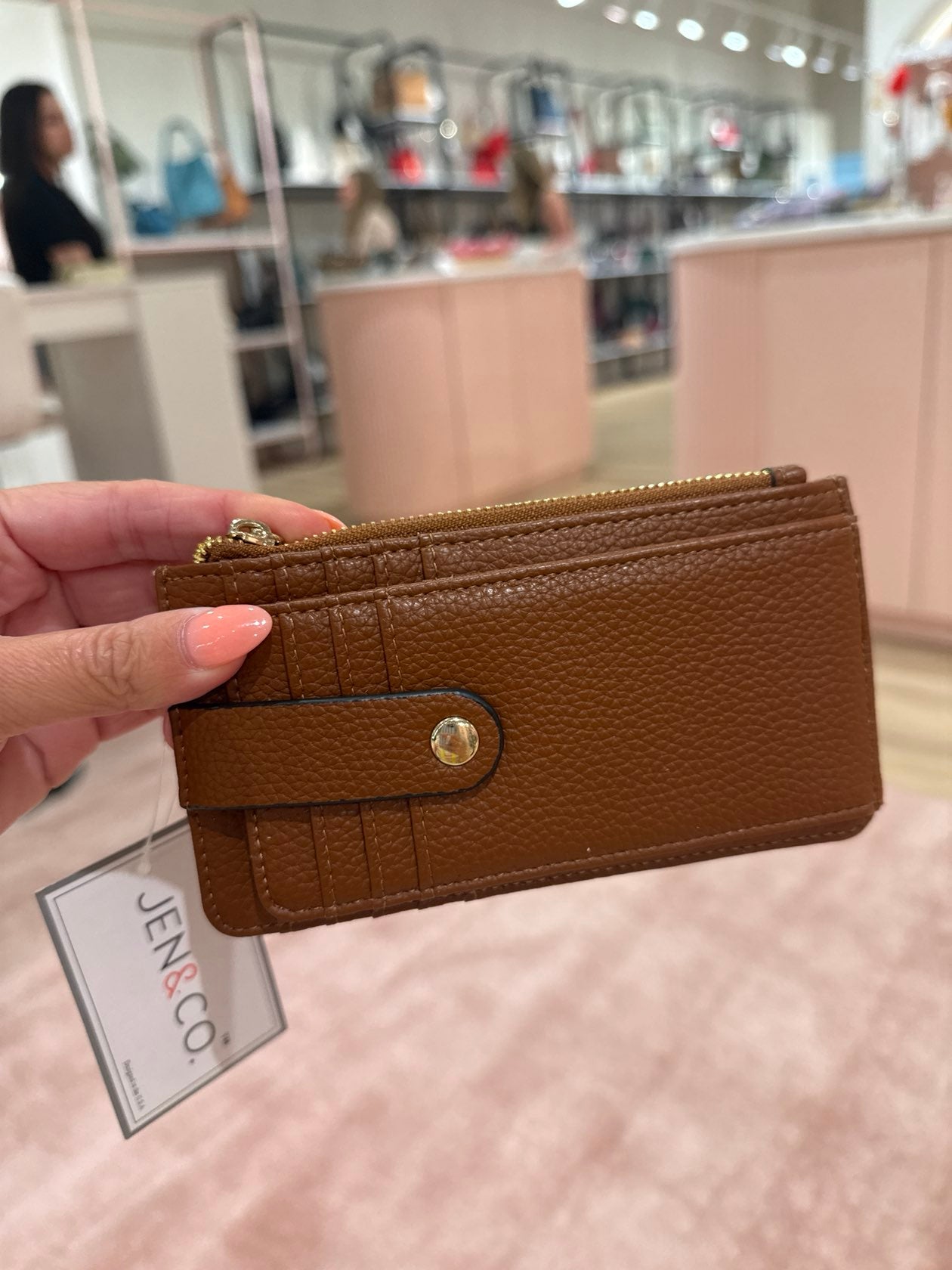 Gary Snap Button Wallet - Be You Boutique