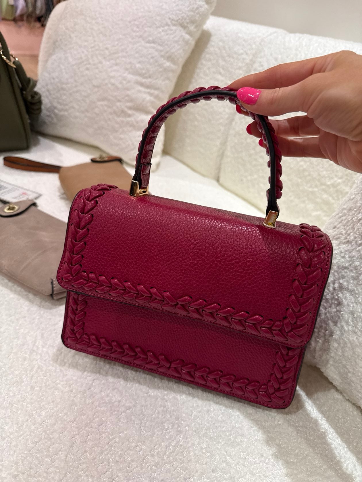 Felicia Braided Handbag - Be You Boutique